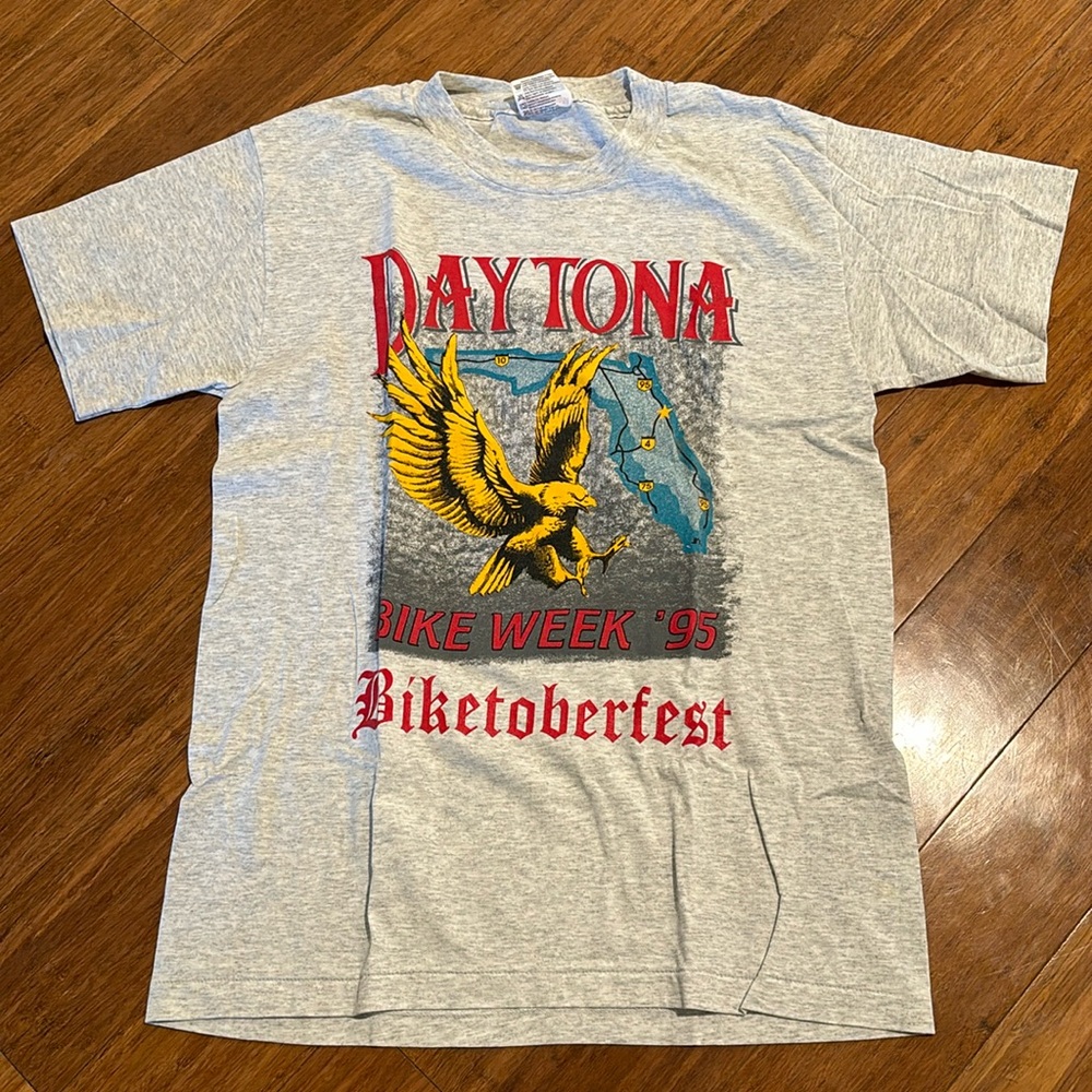 Daytona Beach Biketoberfest ‘95  T-Shirt Medium Not Worn